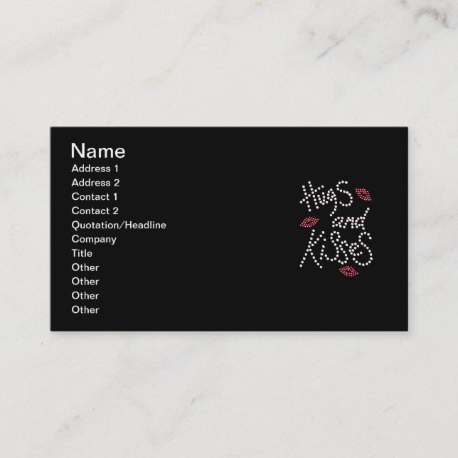 Carte De Visite Hugslipskisses (Devant)