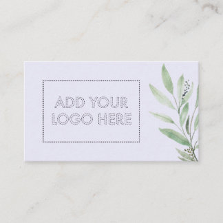 Carte De Visite Huiles essentielles ajoutent un logo personnalisé