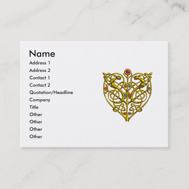 CARTE DE VISITE HYPER VALENTINE (Devant)