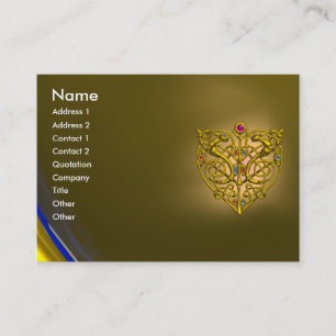 Carte De Visite HYPER VALENTINE TOPAZ, jaune