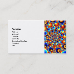 Carte De Visite Hypn0sis - Art fractal