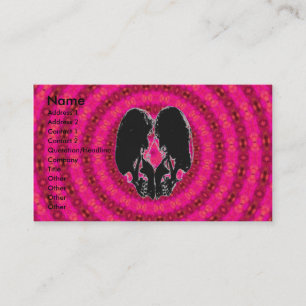 Carte De Visite Hypnose arrière de coeur