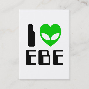 Carte De Visite I Alien Heart EBE