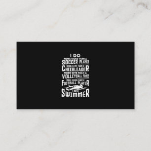 Carte De Visite I Piscine Swimmer