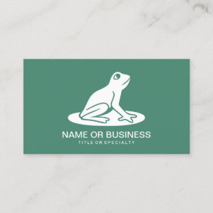 Carte De Visite icône grenouille
