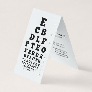 Carte De Visite Icône oeil   Graphique de vision