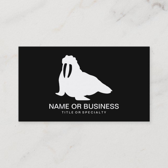 Carte De Visite icône walrus (Devant)