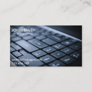 Carte De Visite IL consultant en matière de solutions d'ordinateu