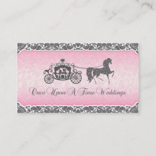Carte De Visite Il Était Une Fois Un Mariage Horse & Transport