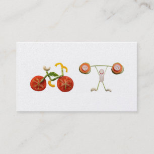 Carte De Visite Il salue et nutrition