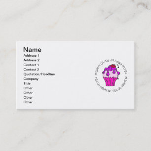 Carte De Visite I'm Sweet on You Valentine