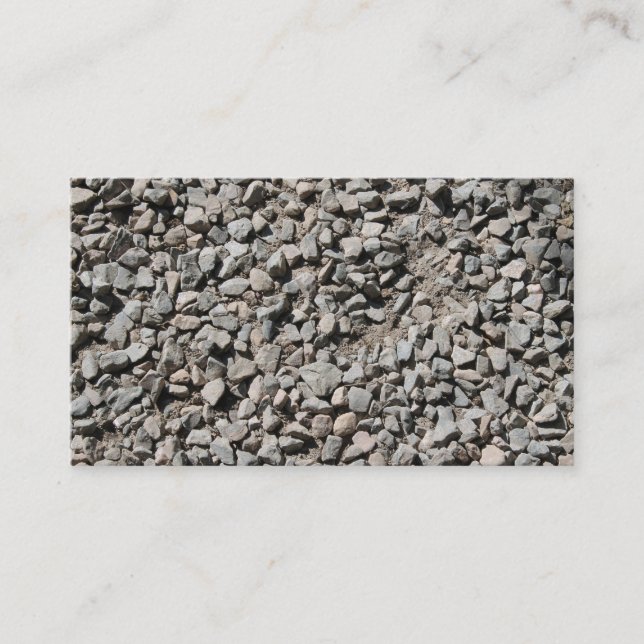 Carte De Visite Image de petites pierres (Devant)