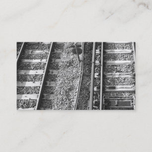 Carte De Visite Image de voies ferrées