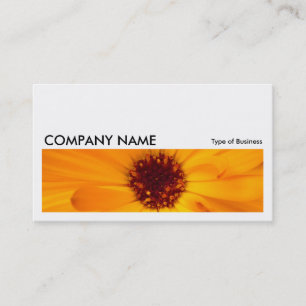 Carte De Visite Image longue 038 - Orange Marigold