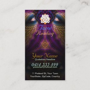 Carte de visite Imaginaire fractal du Tarot