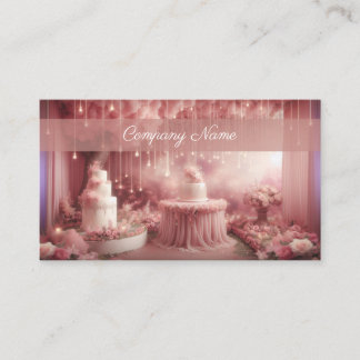 Carte De Visite Imaginaire Mariage gâteau