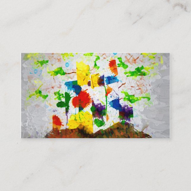 carte de visite "Imaginaires naturels" (Devant)