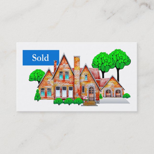 Carte de visite immobilier (Devant)