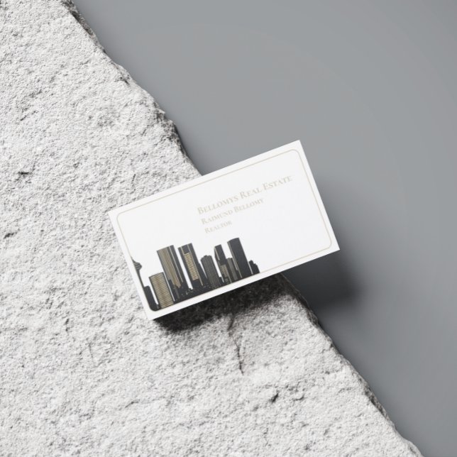 Carte de visite immobilier (Real Estate Business Card)