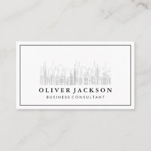 Carte De Visite Immobilier commercial   Centre-ville