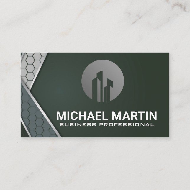 Carte De Visite Immobilier commercial | Propriétés (Devant)