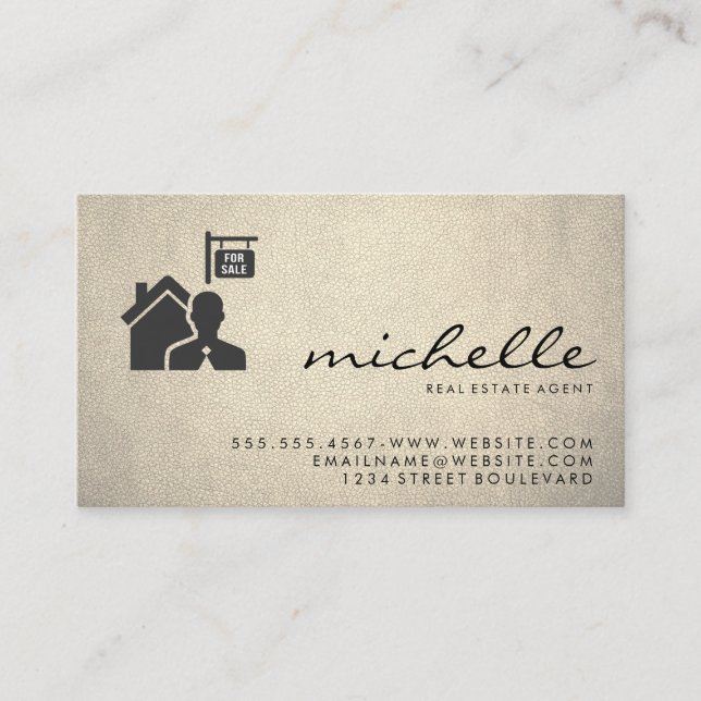 Carte De Visite Immobilier Lux (Devant)