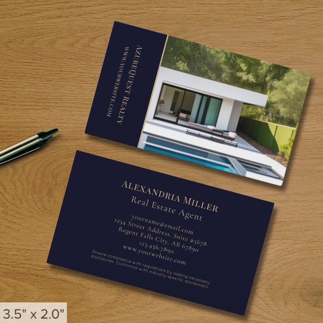Carte de visite immobilier moderne Realtor (Créateur téléchargé)