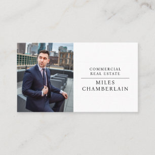 Carte De Visite Immobilier photo professionnel moderne