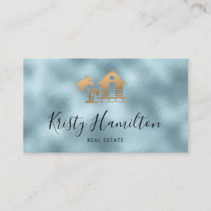 Carte De Visite immobilier professionnel maison agent immobilier p