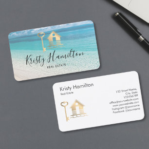Carte De Visite immobilier professionnel maison agent immobilier p