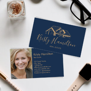 Carte De Visite immobilier professionnel maison immobilier immobil