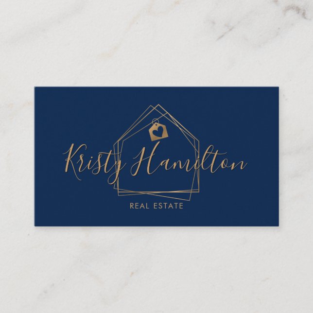 Carte De Visite immobilier professionnel maison immobilier immobil (Devant)