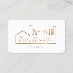 Carte De Visite immobilier professionnel realtor ajouter photo cod