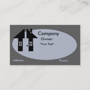 Carte de visite - immobiliers