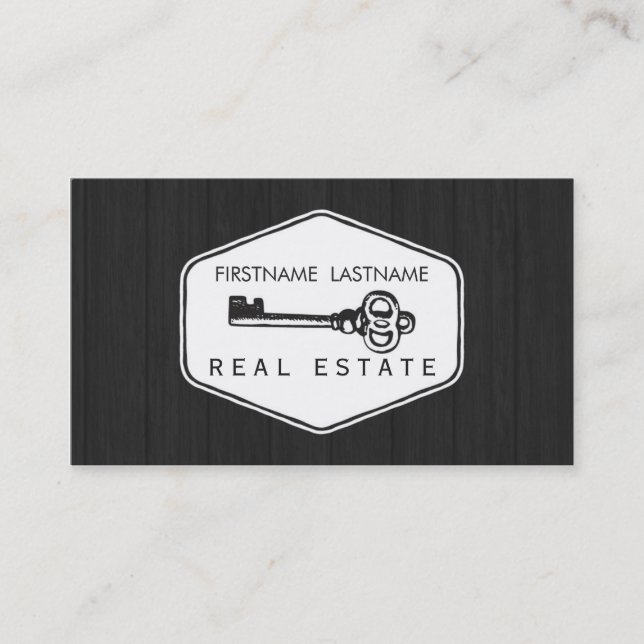 Carte De Visite Immobiliers professionnels modernes (Devant)