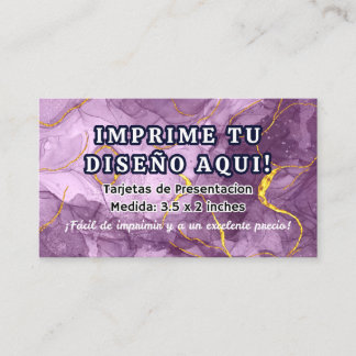 Carte De Visite Impresion para Tarjetas de Presentacion Negocio