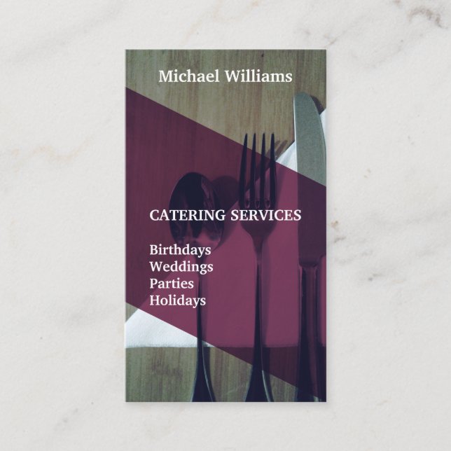 Carte De Visite Industrie des produits alimentaires et des (Devant)