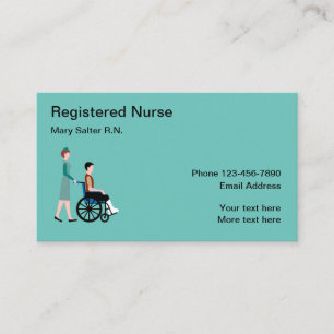 Carte De Visite Infirmier autorisé Médicale