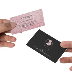 Carte De Visite Infirmière de grossesse Doula Accompagnante de nai