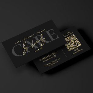 Carte De Visite Infirmière diplômée RN Infirmière mobile élégante