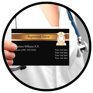 Carte De Visite Infirmière inscrite Médicale