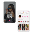 Influencer Photo Feed Girly Social Media QR Code