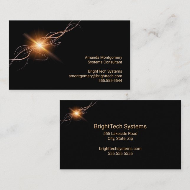 Carte De Visite Informaticien (Devant / Derrière)