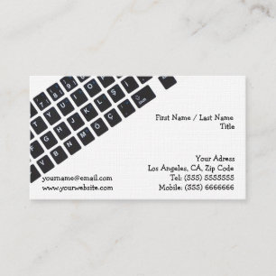 Carte de visite informatique