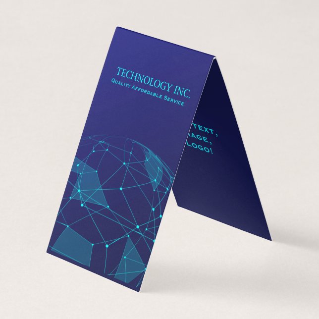Carte de visite informatique (Devant)