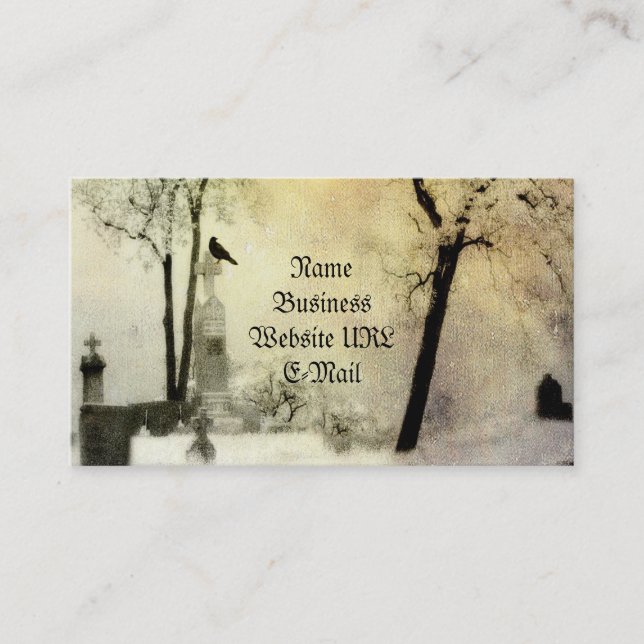 Carte De Visite Infusion gothique (Devant)