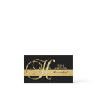 Initiale décorée d'un monogramme élégante faite