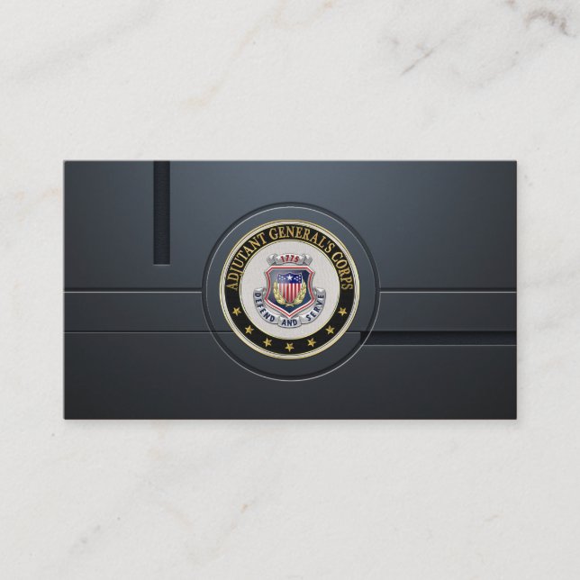 Carte De Visite Insignes régimentaires de corps d'AG [3D] (Devant)