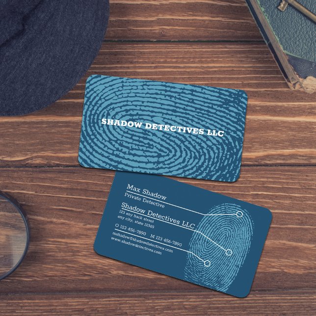 Carte De Visite Inspecteur privé (Créateur téléchargé)