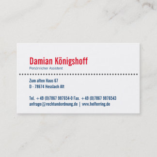 Carte De Visite Inspiré de la Transylvanie